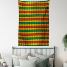 Triangle Inspired Shapes Tapestry