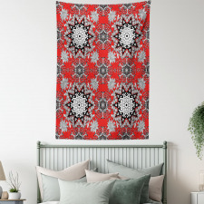 Floral Swirl Tapestry