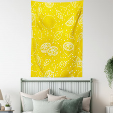 Juicy Lemons Tapestry