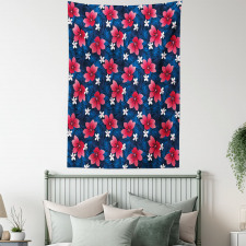 Exotic Flora Tapestry