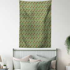 Crisscrossing Waves Tapestry