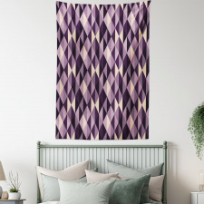 Abstract Style Triangles Tapestry