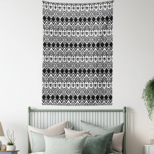 Hand Drawn Pattern Tapestry