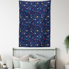 Rhythm in My Heart Design Tapestry