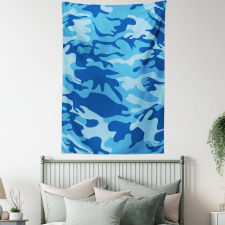 Aquatic Abstract Tapestry