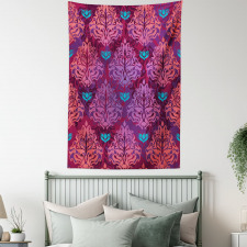 Natural Lilac Pattern Tapestry