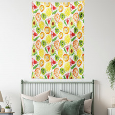 Paintbrush Plants Seed Tapestry