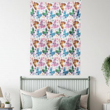 Floral Vibrant Ethnic Tapestry