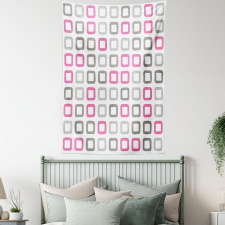 Square Frames Image Tapestry