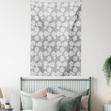 Flower Buds Vintage Tapestry