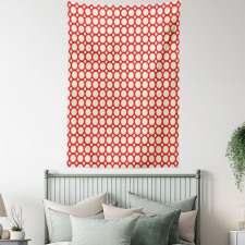 Polka Dots Vibrant Tapestry