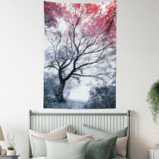 Abstract Colorful Dramatic Tapestry
