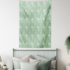 Lace Style Butterflies Tapestry