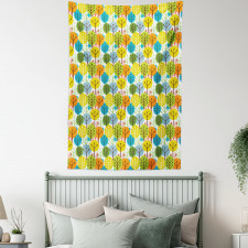 Sute Summer Trees Pattern Tapestry