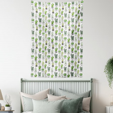 Latino Foliage Pattern Tapestry