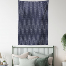 Chevron Zigzag Ropes Tapestry