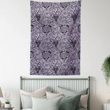 Feminine Victorian Motif Tapestry