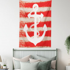 Rope Stripes Nautical Tapestry