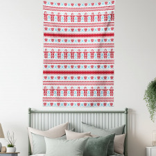 Xmas Inspired Ornament Tapestry