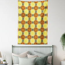 Vibrant Yellow Tapestry