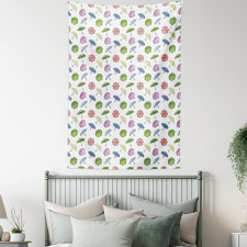 Cartoon Colorful Tapestry
