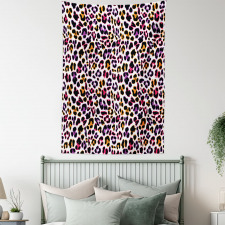 Safari Leopard Animal Motif Tapestry