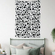 Big Small Dots Tapestry