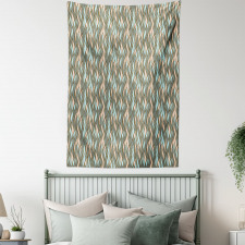 Pastel Vertical Wave Tapestry