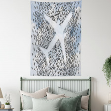 Hummingbird Vacation Tapestry