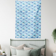 Flying Crafts Tapestry