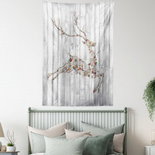 Xmas Animal Rustic Tapestry