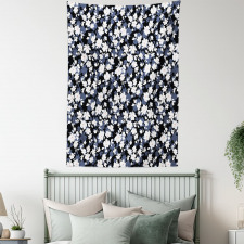 Vintage Blossoms Tapestry