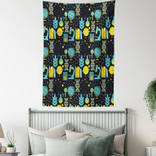 Science Class Pattern Tapestry