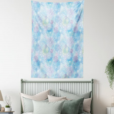 Bokeh Style Circles Tapestry