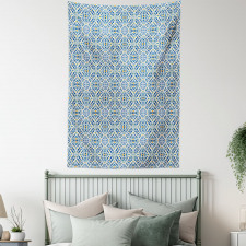 Portuguese Floral Retro Tapestry