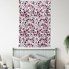 Grunge Spotty Pattern Tapestry