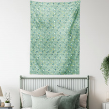 Spring Tulip Petals Tapestry