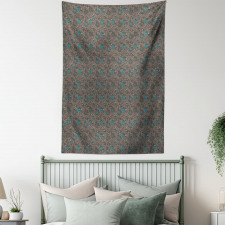 Eastern Lines Swirls Tapestry