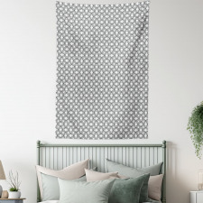 Monochrome Line Tapestry