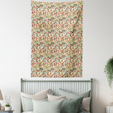 Rhombus and Bullseye Tapestry