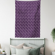 Circles Dots Short Lines Tapestry