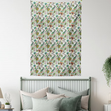 Foliage Leaf Spring Season Tapestry