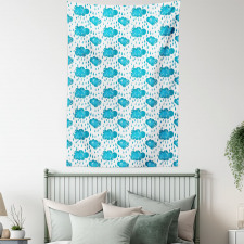 Raining Clouds Tapestry