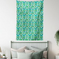 Squares and Caravans Tapestry
