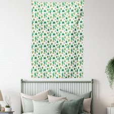 Desert Cactus Tapestry