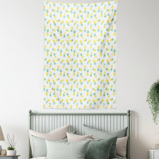 Exotic Fruits Pattern Tapestry