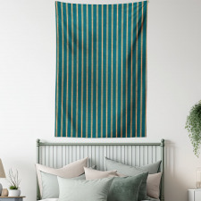 Grungy Stripes Dots Tapestry