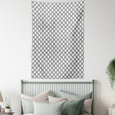 Curved Lines Mosaic Tapestry