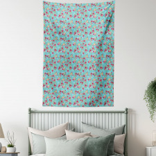 Rose Bouquet Pattern Tapestry