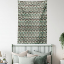 Swirled Raindrops Tapestry